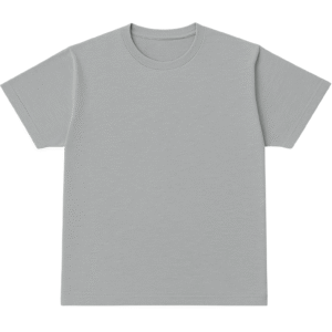 Camiseta lisa Cinza Unissex