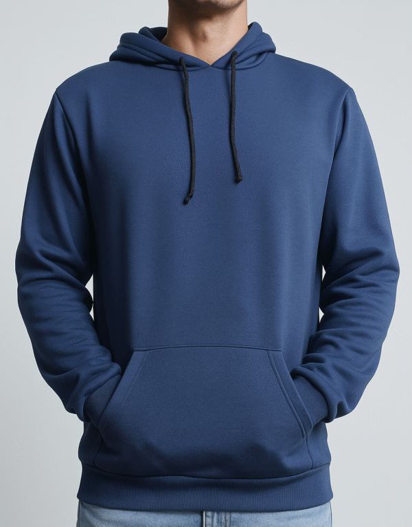 Moletom Canguru Azul Unissex - Imagem 2